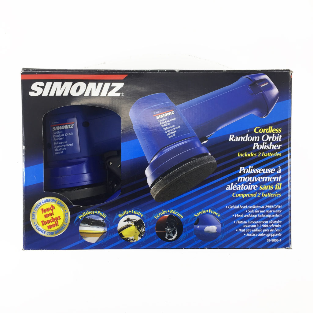 Simoniz Cordless Random Orbital Polisher OTL store