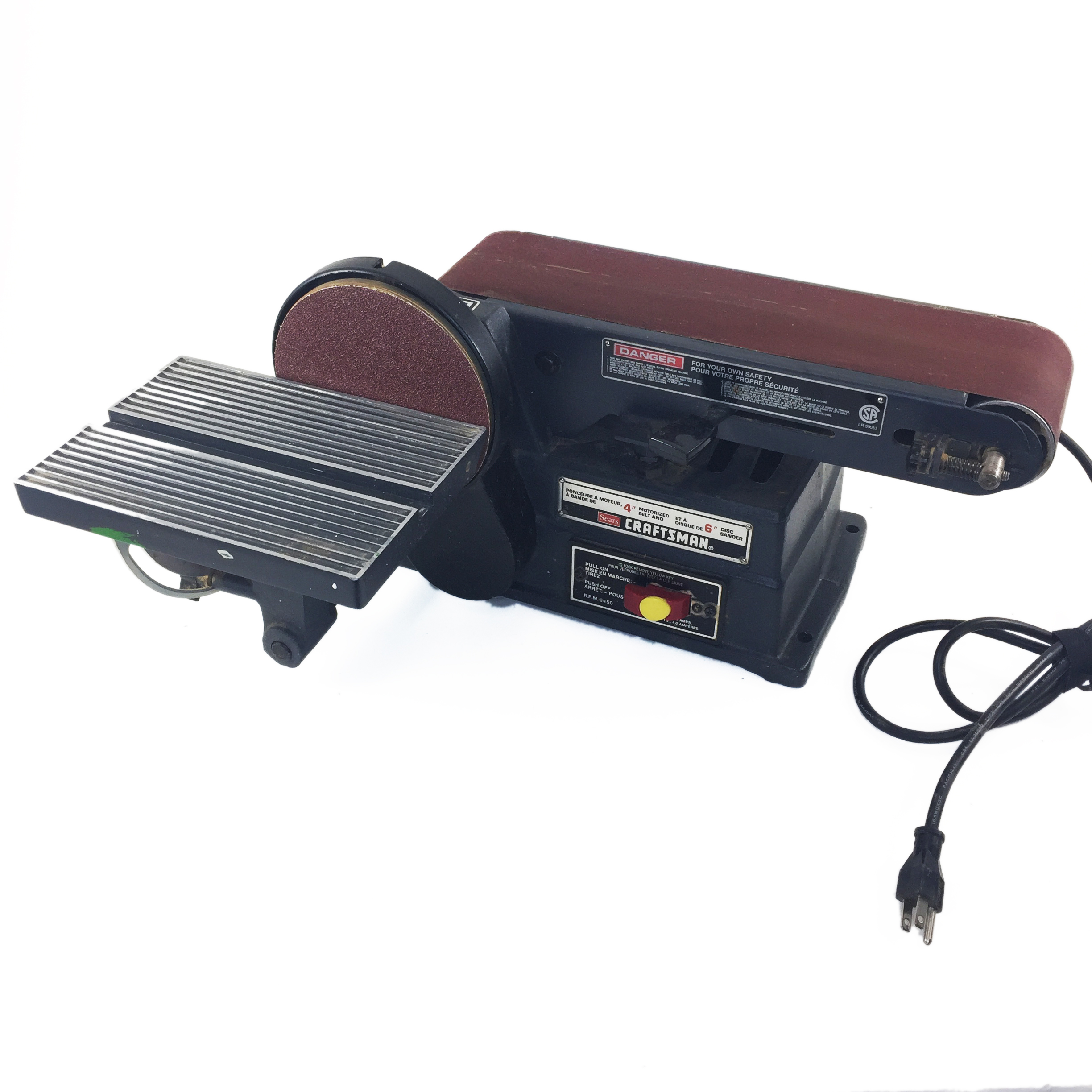 Craftsman Belt And Disc Sander OTL Webstore