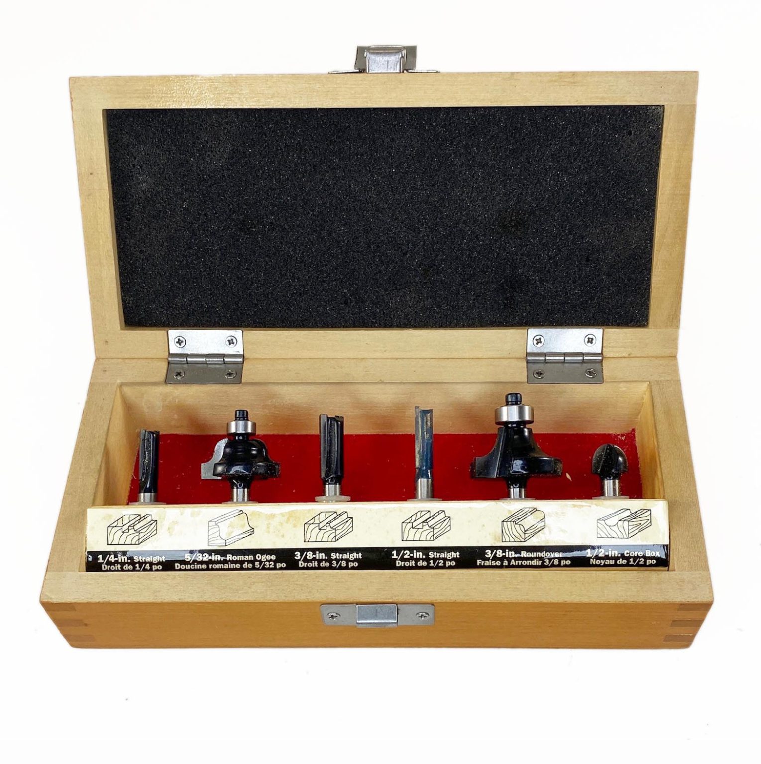 Craftsman 6pc Router Bit Set OTL Webstore
