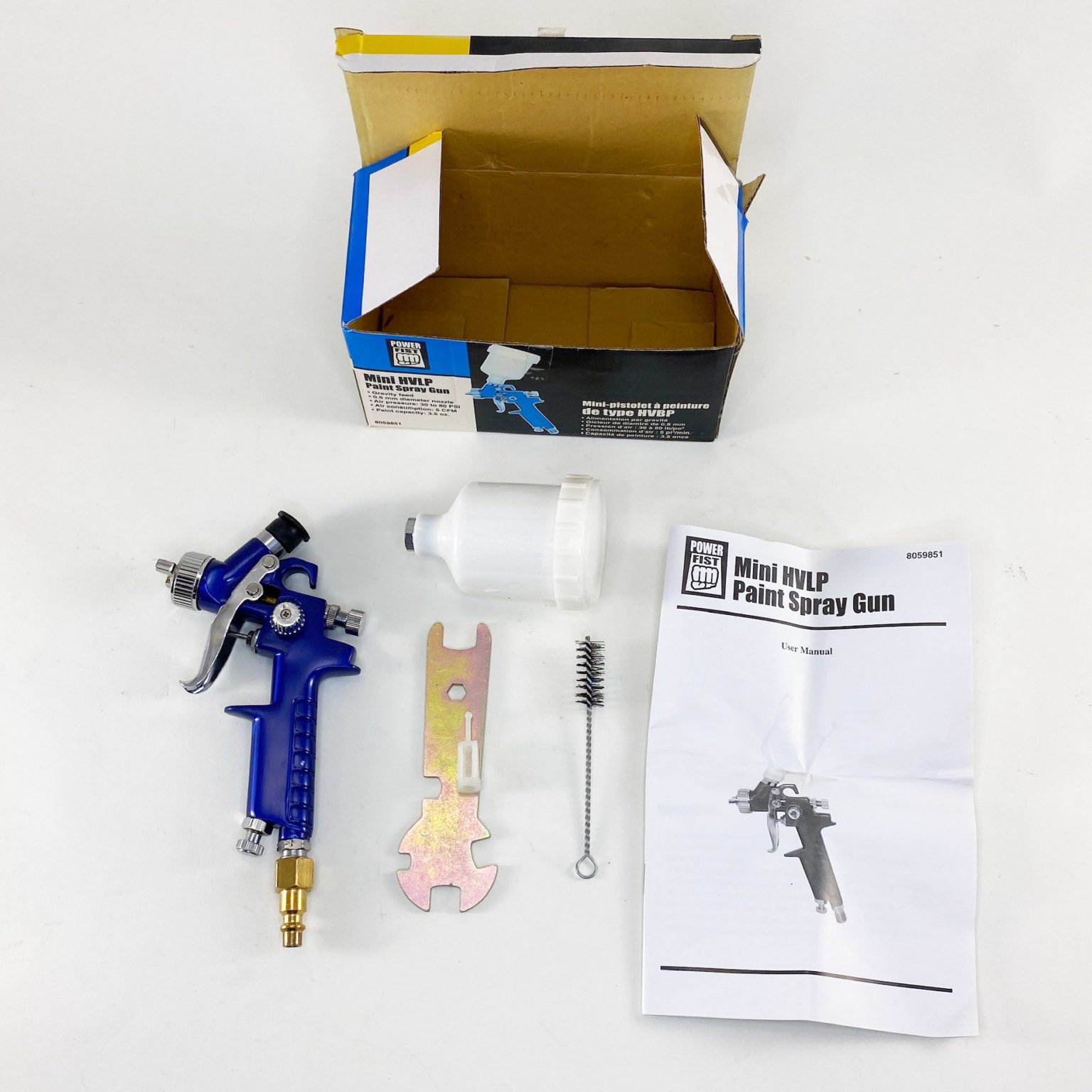 Power Fist Mini HVPL Paint Spray Gun OTL store