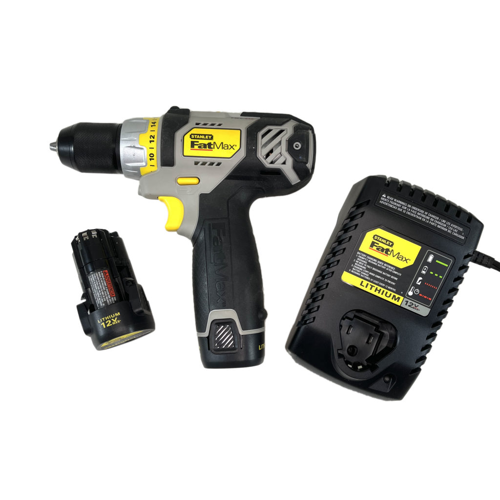 Stanley Fat Max Drill, Batteries & Charger OTL Webstore