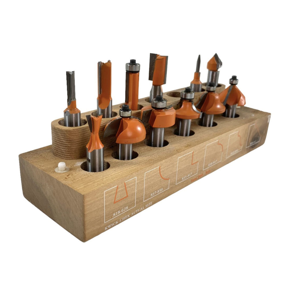CMT 13 Piece Router Bit Set, 1/2″ Shank OTL store