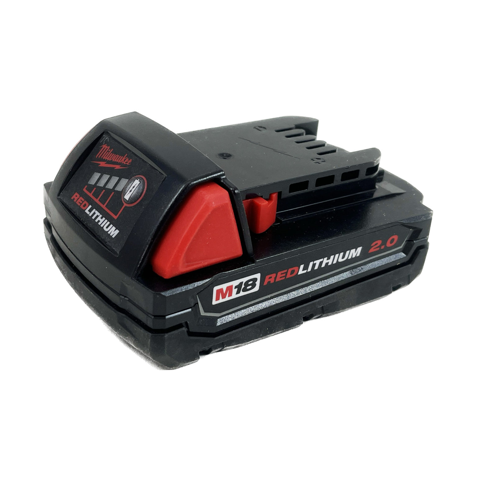 Milwaukee M18 18V Lithium-Ion Extended Capacity 2.0 Ah Red Lithium ...