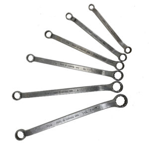 Gray Tools 6 pc SAE Box Wrench Set