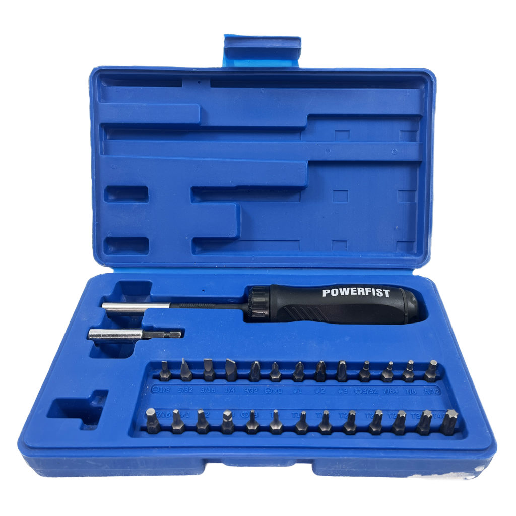 29 pc Powerfist Ratcheting Screwdriver Set OTL store