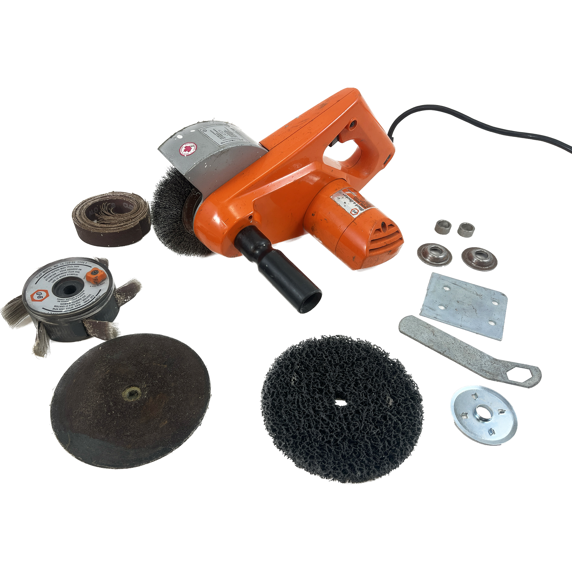 Black Decker Work Wheel Power Stripper and Sander