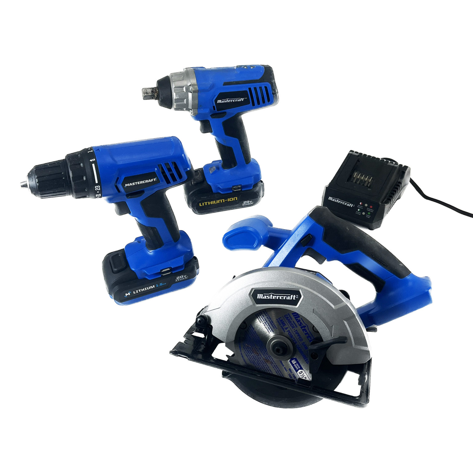 Mastercraft Cordless Tool Kit OTL store