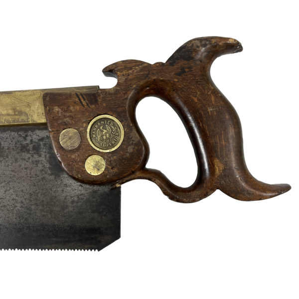 Vintage Warranted Superior Backsaw - Image 2