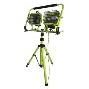 Southwire Power Light Halogen Work Lights with Tripod Stand