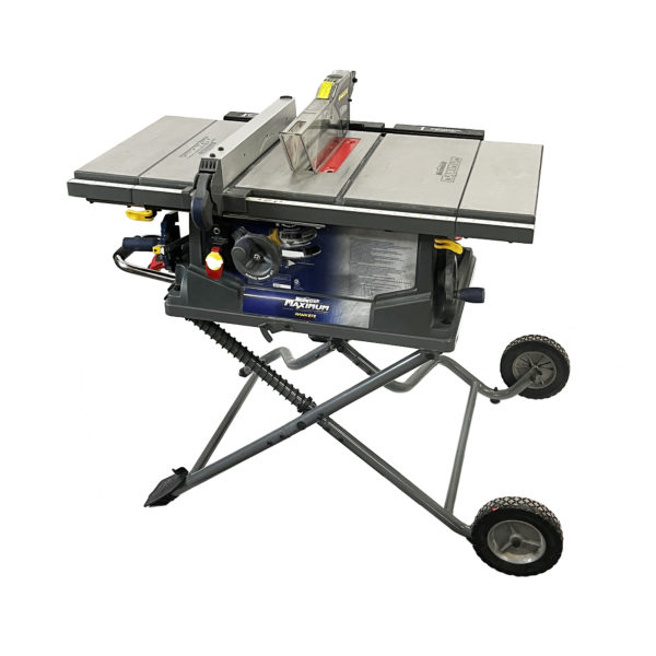 Mastercraft Portable Table Saw With Folding Stand