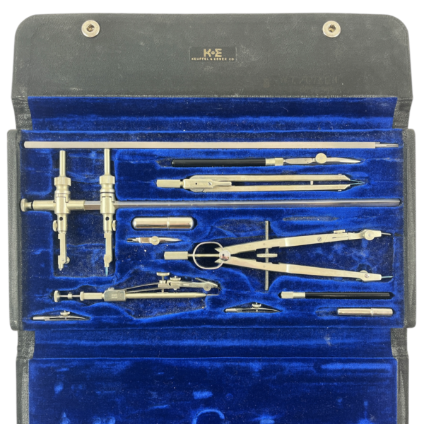 Vintage Keuffel & Esser Drafting Tool Compass Set