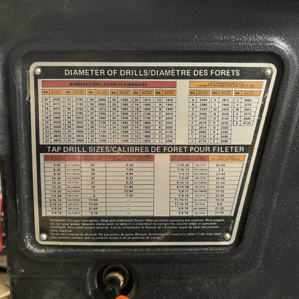 Craftsman 15 1/2" Drill Press - Image 3