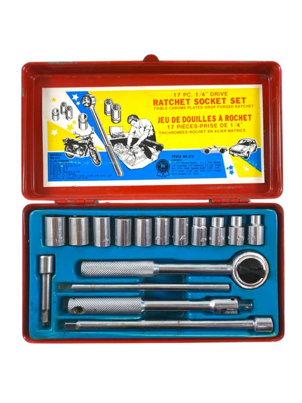 Ratchet and Socket Set