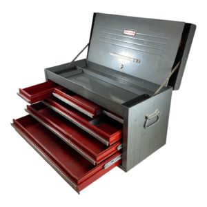 Vintage Craftsman Metal Tool Box