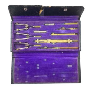 Vintage Cimco Instruments Compass Set