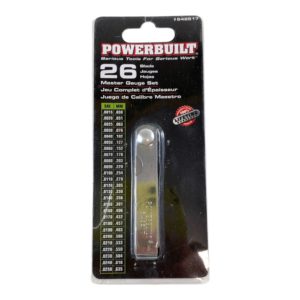 Powerbuilt Gauge Set
