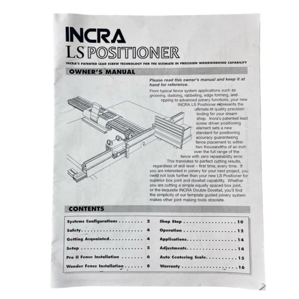 INCRA LS Positioner System - 25" - Image 3