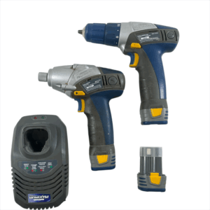 Mastercraft Maximum Cordless Impact Driver and Drill Set