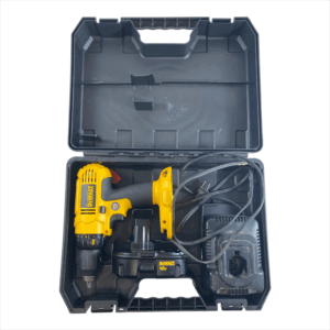 Dewalt 3/8" Cordless Drill, Battery, Charger, Case