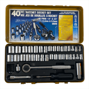 Ratchet Socket Set (39 Piece)