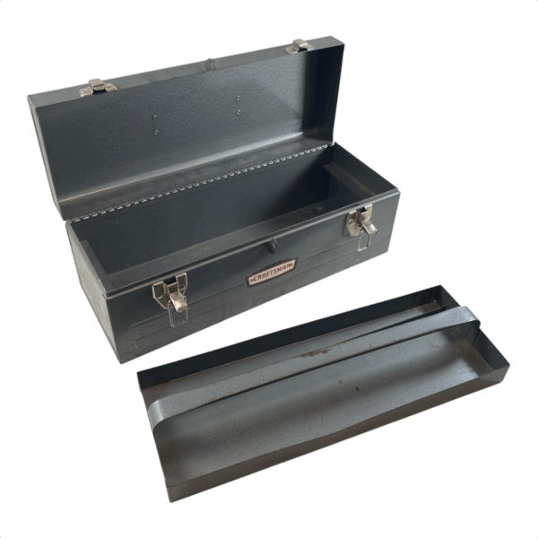 Craftsman Metal Tool Box - Image 2