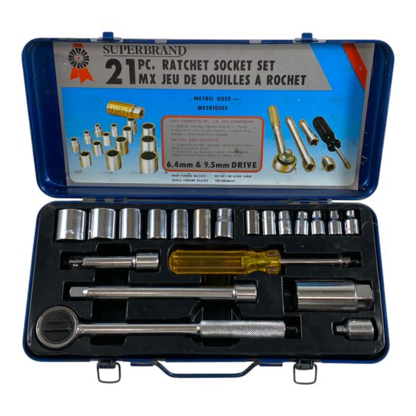 Ratchet Socket Set (21 piece)