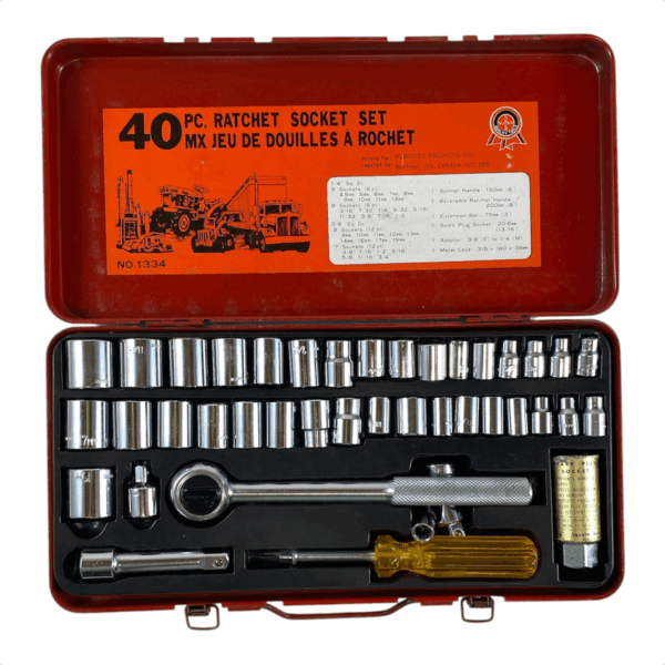 Ratchet Socket Set (40 piece)