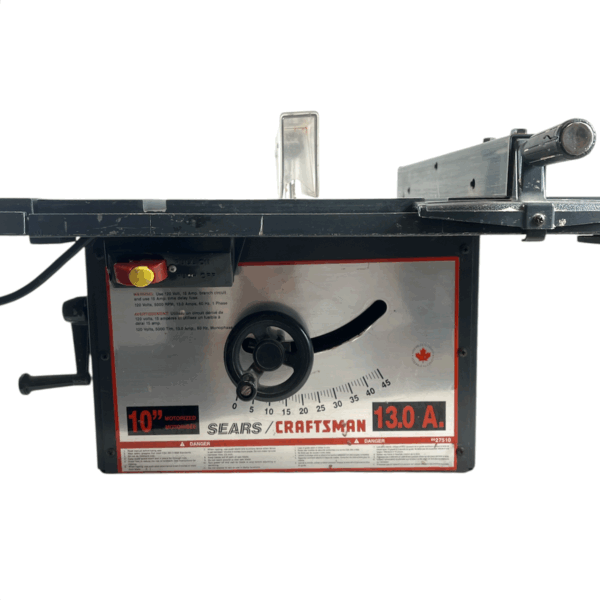 Craftsman 10" Bench Table Saw - Image 2