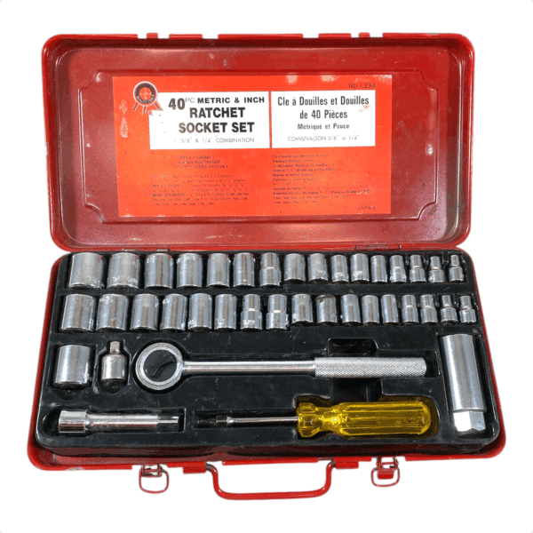 Ratchet & Socket set - 40pc.