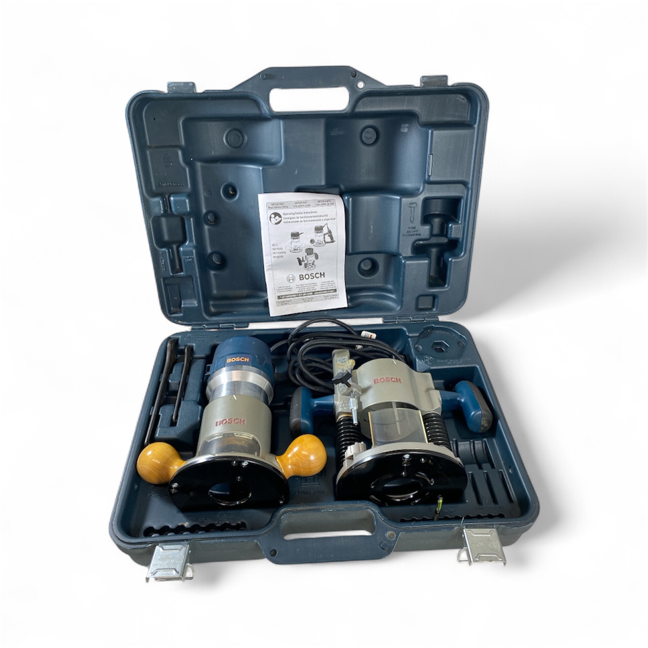Bosch Corded Combination Plunge- and Fixed-Base Router with Carrying Case - Image 2