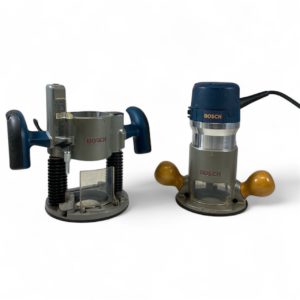 Bosch Corded Combination Plunge- and Fixed-Base Router with Carrying Case