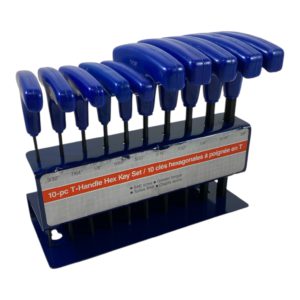 10-pc T-Handle Hex Key Set